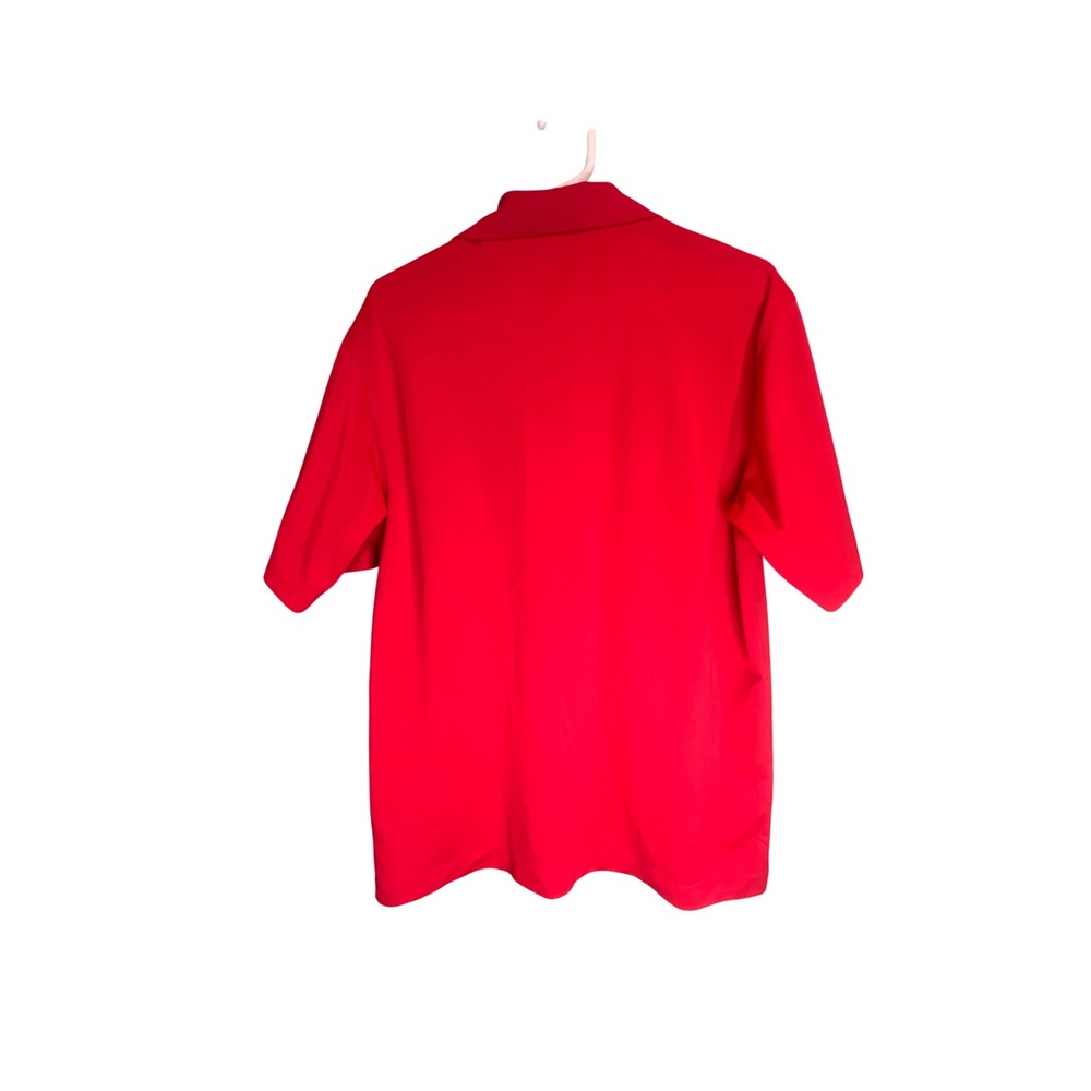 Nike Golf Mens Fit Dry Red Short Sleeve Polo Shirt Size Medium NWT - Picture 2 of 8